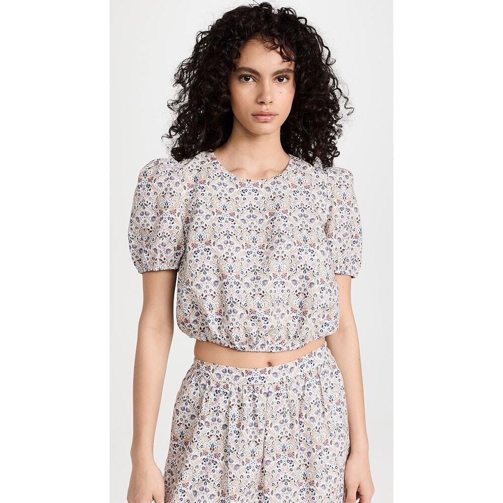 New Cami NYC Flor Crop Top in Spring Tapestry Women's Size M